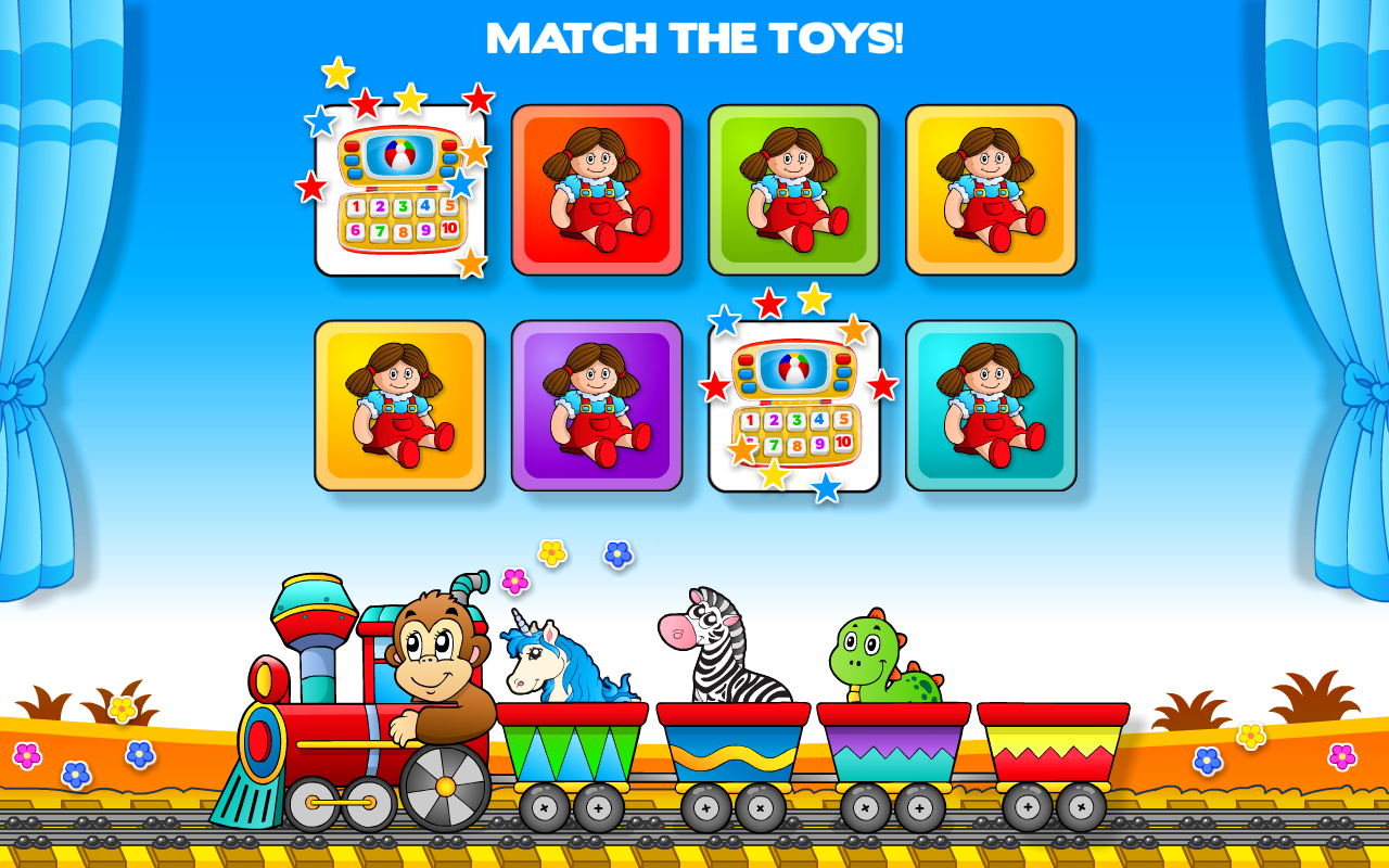 Preschool All-In-One Basic Skills: Adventure with Toy Train Vol 1: Learning Fun Educational Kids Games (letters, numbers, colors, shapes, patterns, 123s counting and ABCs reading) for Toddlers & Kindergarten Explorers! by Abby Monkey® Lite