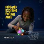 CROOVE Flashball Light-Up Reaction Ball Game – Handheld Electronic LED Memory & Reflex Toy