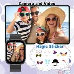 AMYJOY Kids Smart Watch with Learning Games, Educational Tools, 24 Sports Modes, Pedometer, Alarm Clock, Sleep Monitor, Parental Control, Great Gift for Boys Girls Age 4-12