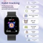 AMYJOY Kids Smart Watch with Learning Games, Educational Tools, 24 Sports Modes, Pedometer, Alarm Clock, Sleep Monitor, Parental Control, Great Gift for Boys Girls Age 4-12