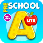 Preschool All-In-One Learning - Bubble School Adventure A to Z: Basic Skills Games for Kids - Learn to Read and Count with Animals (220 Interactive Flash Cards) – Educational Toy for Baby, Toddler & Kindergarten Explorers by Abby Monkey® (Lite)