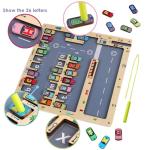 Magnetic Alphabet Maze Letter Puzzle for Fun Learning, Montessori Educational Toy for 3 4 5 Year Old Boys and Girls, Fine Motor Skills Development and Sensory Play