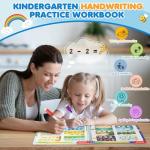 Preschool Learning Activities Kindergarten Workbooks, Toddler Alphabet Learning Educational Toys for 2 3 4 5 Year Old, Writing Practice Tracing Activity Books, 3 Year Old Boy Girl Gifts for Grandkids