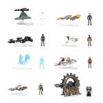 Star Wars Micro Galaxy Squadron Droid Tri-Fighter Mystery Bundle - 3-Inch and 2.5-Inch Vehicles with Accessories (Amazon Exclusive)
