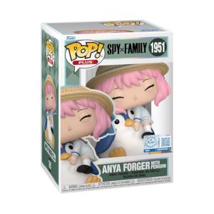 Funko Pop! Plus: SPY x Family - Anya Forger with Penguin - Amazon Exclusive - Collectable Vinyl Figure - Gift Idea - Official Merchandise - Toys for Kids & Adults - Anime Fans - Figure for Collectors