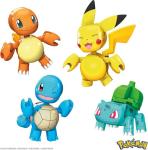 MEGA Pokémon Building Toys Set Kanto Region Team with 130 Pieces, 4 Poseable and Articulated Characters, 2 Inches Tall, for Kids