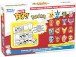 Funko Pop! Bitty: Pokemon - Squirtle, Eevee, Growlithe, and Psyduck - 0.9 Inch (2.2 Cm) Collectable - Stackable Display Shelf Included - Gift Idea - Party Bags Stocking