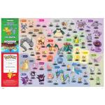 Pokemon Trainer Mission - Electronic Detector Will Guide You On 40 Missions, Voice & Light Instructions, Collect 65 Pokemon, Trainer Map, Kids 5+ Brown Box Packaging