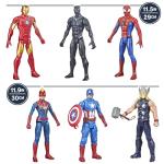 Marvel Titan Hero Series Action Figure Multipack, 6 Action Figures, 12-Inch Toys, Inspired By Marvel Comics, For Kids Ages 4 And Up (Amazon Exclusive)