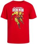 Marvel Avengers Boys Graphic Tees - 5 Pack Spiderman Hulk Captain America Iron Man Thor Short Sleeve Graphic T Shirts (2T-20), Size 4T, Marvel Multi Hero