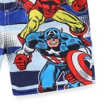 Marvel Avengers Boys UPF 50+ Swim Trunks Bathing Suit for Toddler and Big Kids Blue