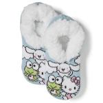 Hello Kitty Women's Hello Kitty and Friends Teddy Fur Slipper Socks