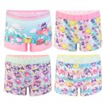 100% Combed Cotton Underwear Panties and Exclusive Boyshorts in 2/3T, 4T, 4, 6 and 8