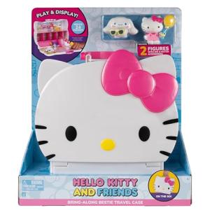 Hello Kitty® and Friends Bring-Along Bestie Travel Case - Play & Display Toy with 2 Figures, Storage, & 3 Play Areas with Accessories - Ages 6+