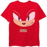 SEGA boys Sonic the Hedgehog 3-pack T-shirt Bundle, Sonic, Tails, Knuckles T Shirt, Gold/Red/Royal Blue, 4 5 US
