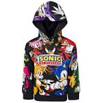SEGA Tails Sonic The Hedgehog Shadow Little Boys Fleece Pullover Hoodie Black 7-8