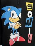 SEGA Sonic The Hedgehog Little Boys Fleece Half Zip Hoodie Black 6