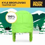 South Park Kyle Broflovski Acrylic Cosplay Trapper Hat, Green, One Size