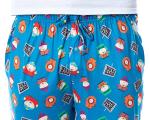 INTIMO South Park Mens' TV Show Stan Kyle Cartman Kenny Sleep Pajama Pants (Large) Blue
