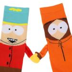 Bioworld Southpark Cartman & Kenny Holding Hands Womens Casual Crew Socks