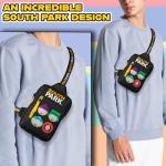 South Park Crossbody Bag for Teens Men Travel Shoulder Bag Adjustable Strap Daypack for Travel Sling Bag Vacation Festivals Wallet Phone Gifts for Men