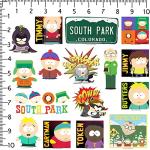 Officially Licensed South Park Sticker Pack Die Cut Vinyl Large Delux Stickers Variety Pack - Laptop, Water Bottle, Scrapbooking, Indoor/Outdoor - Set of 50