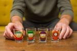 Silver Buffalo South Park Featuring Stan, Kenny, Cartman, and Kyle 4 Pack Mini Glasses, 1.5 Ounces