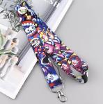 Pinstant The Amazing Digital Circus Pomni the Jester Cartoon Animated TV Show Web Series 17.7" Neck Lanyard Keychain Holder ID Badge Mobile Phone Pin Strap