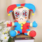 The Amazing Digital Circus Plush Pomni Jax Plush Horror Rabbit Stuffed Cute Plushies Doll Figure for Chinldren Kids Fans
