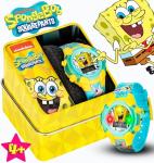 Nickelodeon Spongebob Squarepants Kids LCD Watch with LED Lights - Colorful Character Strap, Interactive Flashing Display, Comes in Collectible Tin Box
