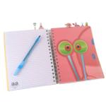 Innovative Designs Nickelodeon Spongebob Squarepants Tab Journal Notebook, Spiral Bound, 144 Lined Pages, 8 x 7 inches