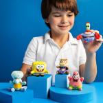 Micro Teenies - Spongebob Square Pants 5-Pack - Collectible Miniature Plush Figure, Suffed Animal, Toy Mini Soft Figure for Kids Ages 4+