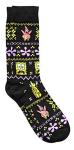 Hyp Spongebob Squarepants and Patrick Ugly Sweater Pattern Crew Christmas Socks 2 Pair Pack