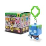 Officially Licensed Minecraft Backpack Hangers – Surprise Blind Box Figure – Durable Plastic Keychain Accessory for Backpack, Lunchbox, Gifts – Ages 3+ (Series 1)