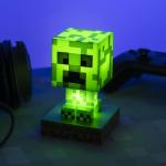 Minecraft Creeper Light, 3D Lamp - Officially Licensed Night Light - 12 cm Tall, Battery Powered, Gaming Room and Bedroom Decor for Minecraft Gamers | Paladone
