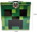 The Tin Box Company Minecraft XL Storage Tin with Handle, Minecraft