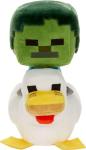 Mattel Minecraft Plush Zombie Chicken Jockey Toy, Collectible Stuffed Animal, 8-inch Soft Doll Inspired by Video Game Character​​