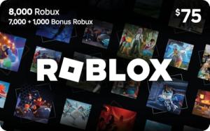 Roblox Digital Gift Card - 8,000 Robux [Includes Exclusive Virtual Item] [Digital Code]