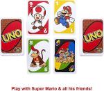 Mattel Games UNO Super Mario Card Game Animated Character Themed Collector Deck 112 Cards with Character Images, Gift for Kids Ages 7 Years Old & Up (Amazon Exclusive)