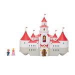 Super Mario Bros. Movie Mushroom Kingdom Castle Playset – Includes 1.25” Mario & Princess Peach Mini Figures – Interactive Movie Training Grounds – Ages 3+