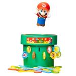 TOMY Pop Up Super Mario Board Game - Family and Preschool Games for Family Game Night - Kids Activities and Super Mario Toys - Girls and Boys Games - 2-4 Players - Ages 4 Years and Up