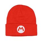Nintendo Beanie | Super Mario Bros. Mario and Luigi Embroidered Patch 2-Pack Knit Cuffed Cold Weather Beanie Set for Men and Women Multicolored