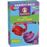 Annie's Organic Fruit Tape, Swirly Strawberry and Bendy Berry, Gluten Free, Variety Pack, 12 Rolls, 9 oz