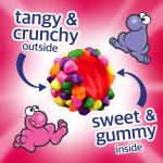 NERDS Gummy Clusters Candy, Rainbow, Crunchy and Gummy, 8 oz