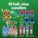Christmas Candy Variety Pack, 18Ct Assorted Lollipops, Bulk Individually Wrapped Ring Pop, Push Pop, Baby Bottle Pop & Juicy Drop, Birthday Party Favors, Stocking Stuffers, Candy Bowls, Kids Gifts
