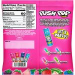 Push Pop Christmas Candy Variety Pack, 10 Ct Lollipops Individually Wrapped in Fruity Flavors, Bulk Individually Wrapped Hard Candy, Birthday Party Favors, Stocking Stuffers, Kids Gifts
