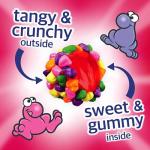 NERDS Gummy Clusters Candy, Rainbow, Crunchy and Gummy, 18.5 oz