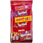 SKITTLES Original, SKITTLES Wild Berry & STARBURST Original and STARBURST FaveReds Fun Size Chewy Candy Variety Bag, Party Size, 20.13 Oz Bulk Bag