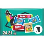 Jolly Rancher HARIBO, JOLLY RANCHER and TWIZZLERS Assorted Fruit Flavored, Halloween Candy Bag, 24.31 oz (70 Pieces)