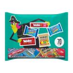 Jolly Rancher HARIBO, JOLLY RANCHER and TWIZZLERS Assorted Fruit Flavored, Halloween Candy Bag, 24.31 oz (70 Pieces)